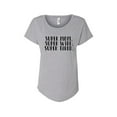 thumbnail image 1 of Hey You, Love Medium Women's Handprinted Gray T-Shirt, "Super Mom", 1 of 3