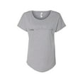 thumbnail image 1 of Hey You, Love X-Large Women's Cincinnati Heartbeat Skyline Gray T-Shirt, 1 of 2