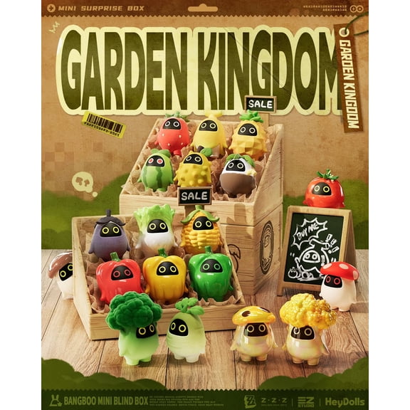 HeyDolls Bangboo Garden Kingdom Mini Figurines Blind Bag