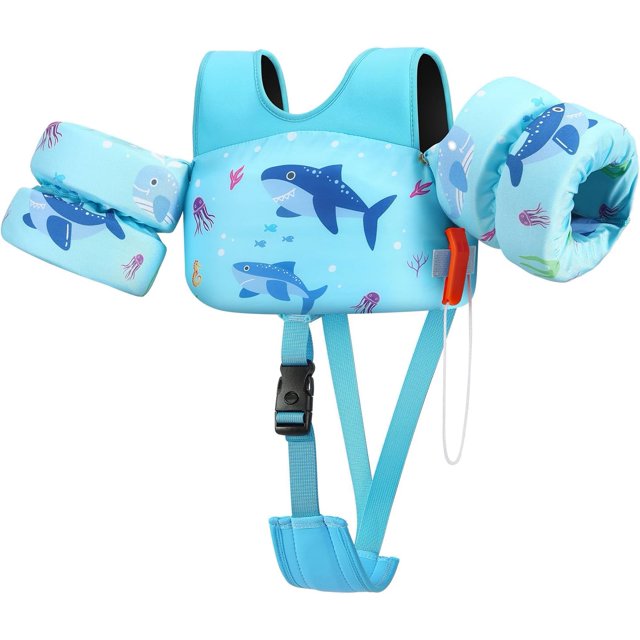 HeySplash Swim Vest, Cartoon Swim Vest for Kids, Kids Swim Float for 13