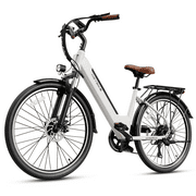 Heybike Cityscape 2.0 Electric Bike 500W Electric City Cruiser Bicycle with 36V 13Ah Removable Battery Up to 50 Miles, 26" Electric Commuter Bike for Adults, 7-Speed Bicycles