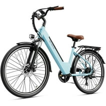 Heybike Cityscape 2.0 Electric Bike 500W Electric City Cruiser Bicycle with 36V 13Ah Removable Battery Up to 50 Miles, 26" Electric Commuter Bike for Adults, 7-Speed Bicycles