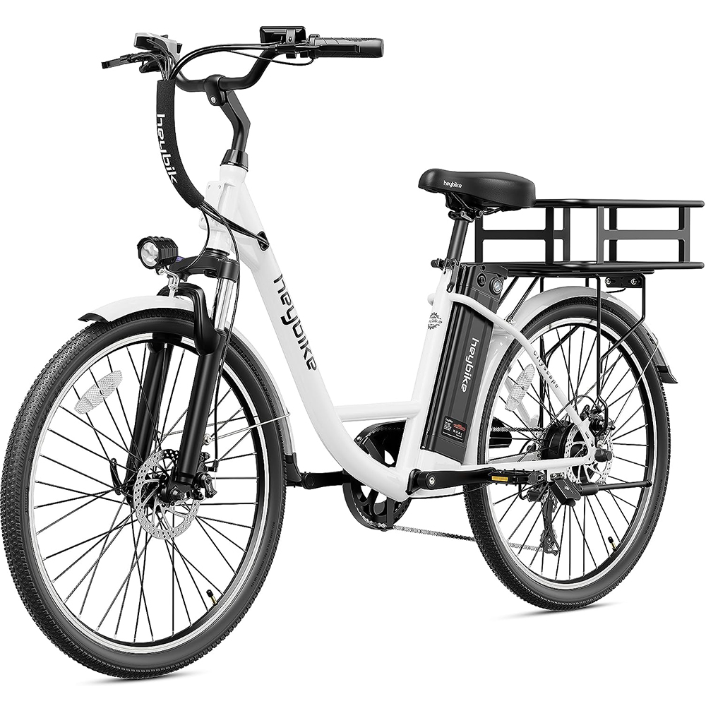 Gocio 350W Electric Bike for Adults, 16” Electric City Bike Cruiser