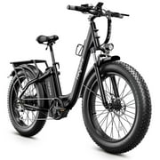 Heybike Explore Electric Bike for Adults, 750W Brushless Motor with 48V 20AH Removable Battery, 26" Fat Tire Step-Thru Ebike, Electric Mountain Bicycles for Mens Womens