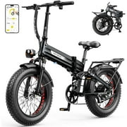 Heybike Mars 3.0 Electric Bike for Adults, 1000W Motor Foldable Ebike with 48V 13AH Removable Battery, 20" Fat Tire Folding Electric Bicycles, Up to 32MPH & 8 Speed, UL2849