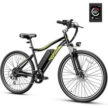 Heybike Race Max Electric Bike for Adults with 500W Motor, 48V 12.5AH Removable Battery Ebike, 27.5" Electric Mountain Bike with 7-Speed and Front Suspension