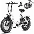 thumbnail image 1 of Heybike Ranger 2.0 Electric Bike for Adults, 1400W Peak Motor Foldable Ebike with 600Wh Removable Battery, 20" Fat Tire All-Terrain Electric Bicycle with Front Suspension, UL 2849, 1 of 8
