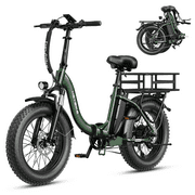 Heybike Ranger 2.0 Electric Bike for Adults, 1400W Peak Motor Foldable Ebike with 600Wh Removable Battery, 20 Fat Tire All-Terrain Electric Bicycle with Front Suspension, UL 2849