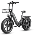 thumbnail image 1 of Heybike Ranger S Electric Bike for Adults, 1400W Peak Motor Foldable Ebike, 48V 14.4AH Removable Battery Commuter E-Bike with Hydraulic Brakes, 20" Fat Tire Step-Thru Electric Bicycle, UL2849, 1 of 9