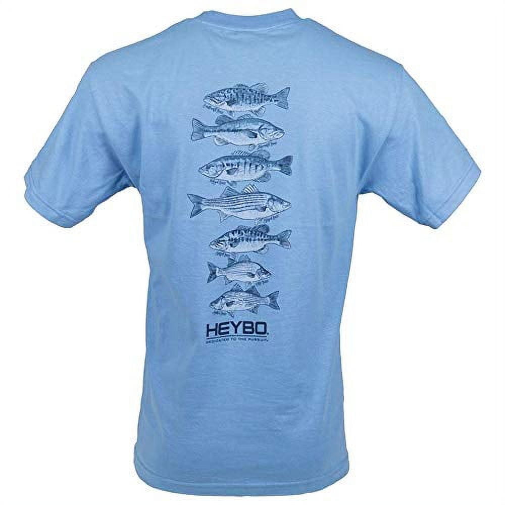 T-shirt Heybo 'Southern By Choice' Vert, Pêche à La Mouche, 100% Coton, Taille S, Neuf