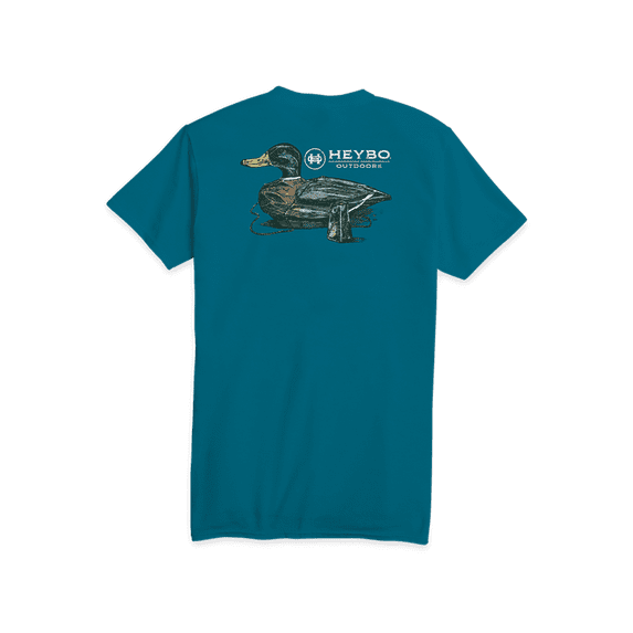 Heybo Outdoors Duck Pop's Decoy Dedicated To The Pursuit Comfortable and Stylish Unisex T-Shirt Short Sleeve Tee-Large