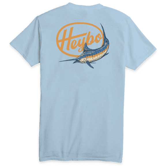 Heybo Outdoors Fishing Billfish Dedicated To The Pursuit Comfortable and Stylish Unisex T-Shirt Short Sleeve Tee-XL