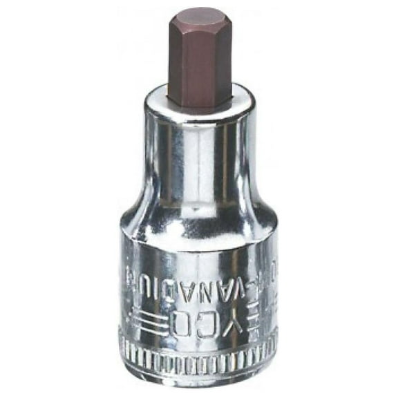 Heyco 00050313283 SAE 1/2" Drive Hex Bit Socket, 3/16 Inch