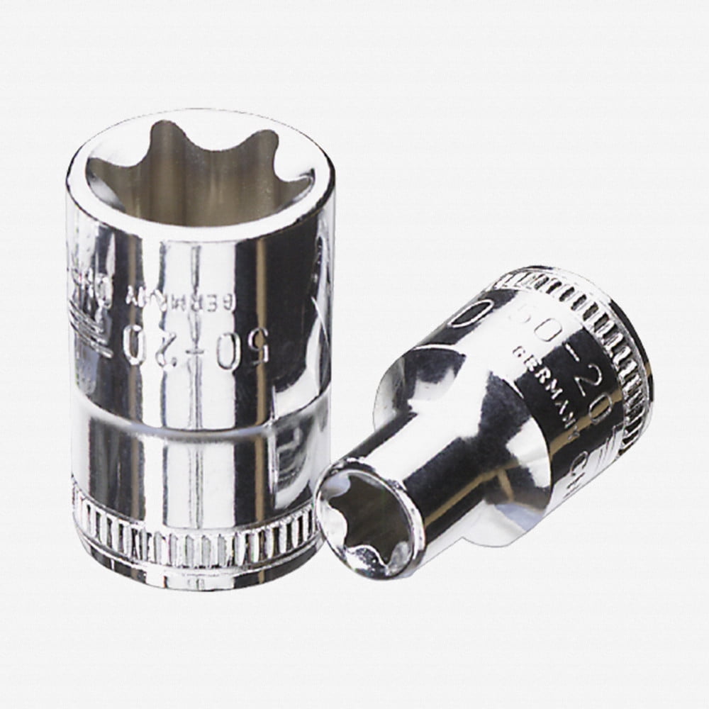 Heyco External Torx Socket - E20, 1/2