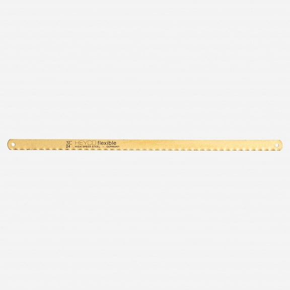 Heyco High Speed Steel Hacksaw Blade, Single Edge