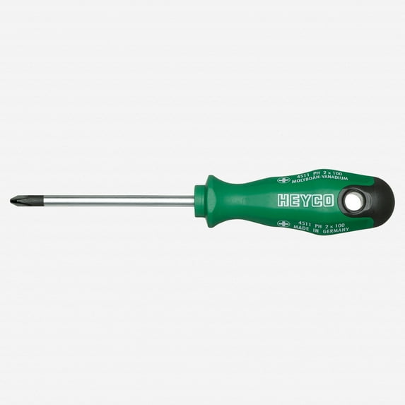 Heyco Pozidriv Screwdriver with 2K Handle, #1