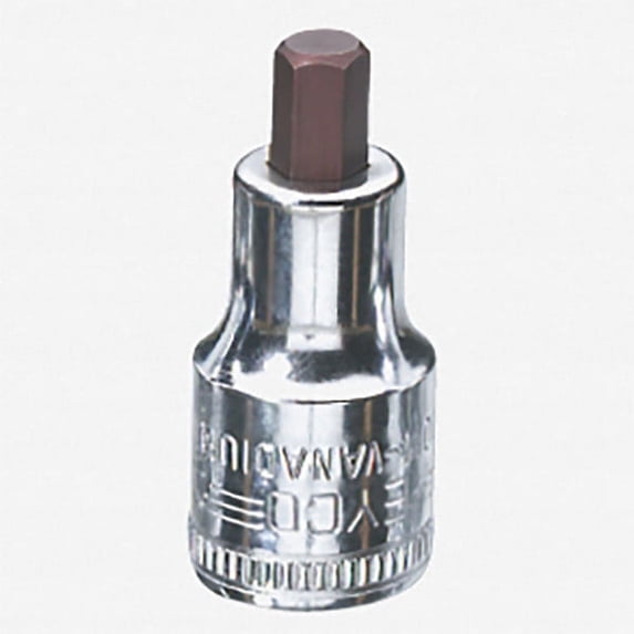Heyco SAE 1/4" Drive Hex Bit Socket, 1/4"