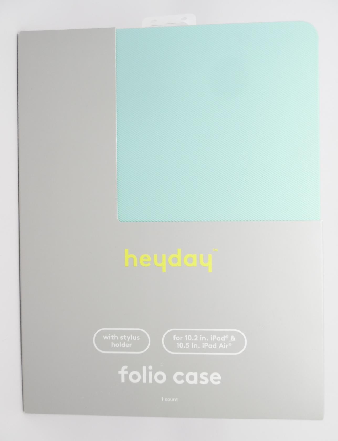 Spring Teal Folio Case for iPad 10.2 and 10.5 inch
