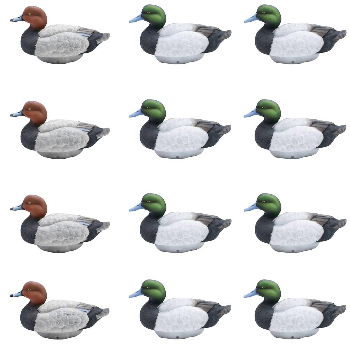 Heyday Outdoors FlexFloat BluebillRedhead Diver Duck 12 Pack