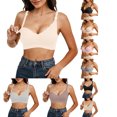thumbnail image 1 of Heydday Women Nursing Bra, Scallop Edge Drop Cup Maternity Bra, 3 Hook Adjustable Back Pregnancy Postpartum Support Bra, Soft Stretch Invisible Everyday Breastfeeding Underwear(Beige/38), 1 of 5