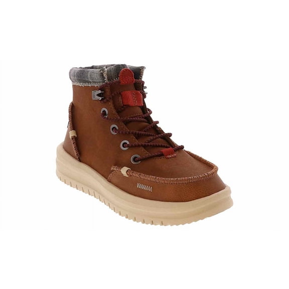 Heydude Bradley Classic Cognac Youth Boys' (11-3) Boot | 42139-21N Brown