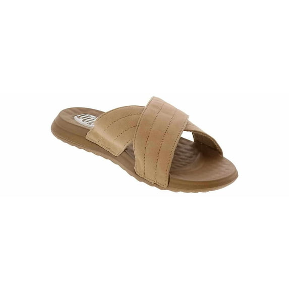 Heydude Christi Slide Distressed Nut Slide Sandal | 41075-2AH Beige