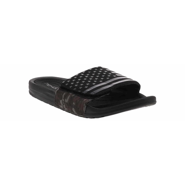 Heydude Phoenix Camo Total Black Slide Sandal | 40127-0YJ 