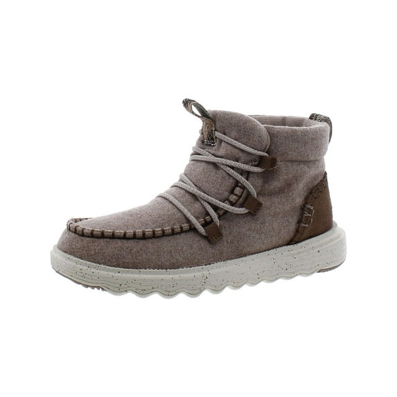 Hey Dude Womens Reyes Leather Ankle Boots