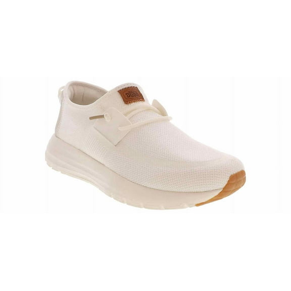 Heydude Sirocco Neutrals Casual Shoe | 41292-1FE White