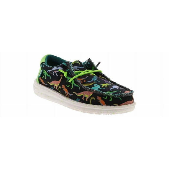 Heydude Wally Dino Youth Boys' Casual Shoe | 40427-068 Black