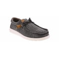 thumbnail image 1 of Heydude Wally Plaid Casual Shoe | 40402-030 Grey, 1 of 6