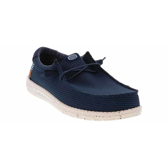 Heydude Wally Sport Mesh Wide Width Casual Shoe | 41787-410 Blue