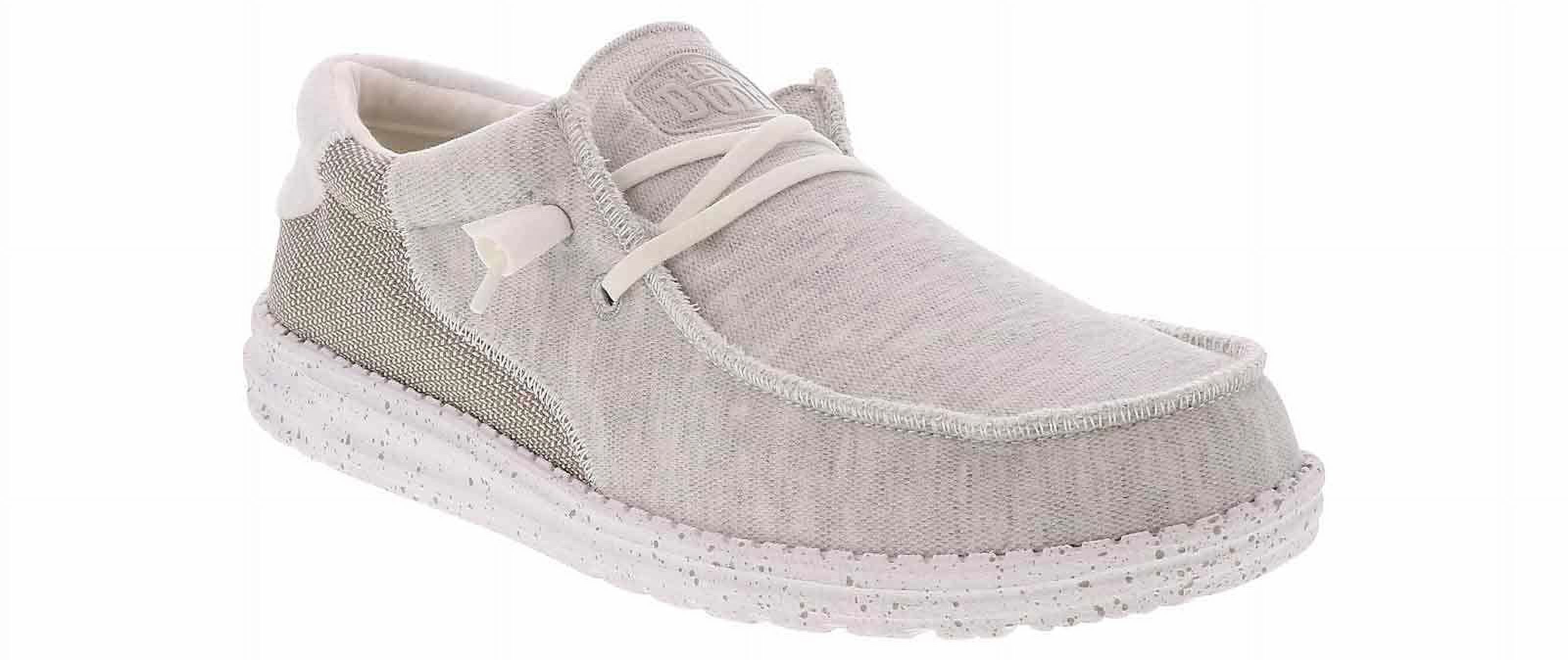 Heydude Wally Stitch Casual Shoe | 40021-1K3 White - Walmart.com display picture 3