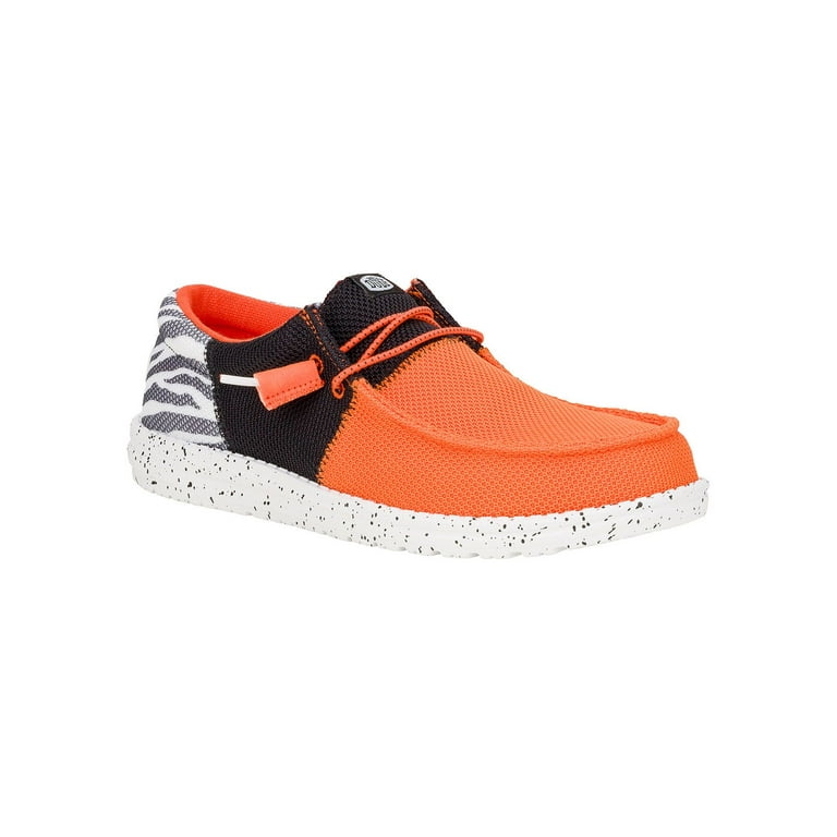 Heydude Wally Tri Party Casual Shoe 42608-9CK Orange