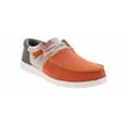 thumbnail image 1 of Heydude Wally Tri Varsity Orange Casual Shoe | 40170-810, 1 of 6
