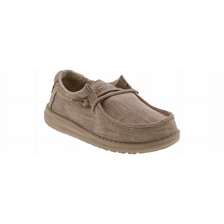 Heydude Wally Youth Boys' Casual Shoe 40041-205 Beige