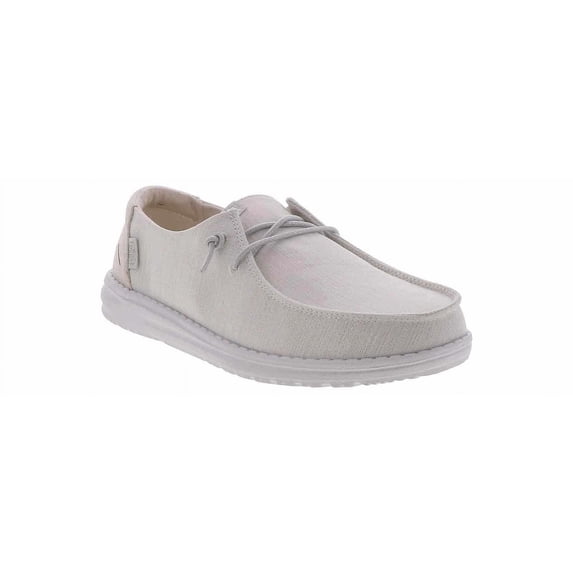 Heydude Wendy Glitter Cloud Dust Casual Shoe | 40079-1JJ White