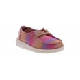 thumbnail image 1 of Heydude Wendy Sparkle Star Toddler Girls' Shoe | 40277-9DD Pink, 1 of 6