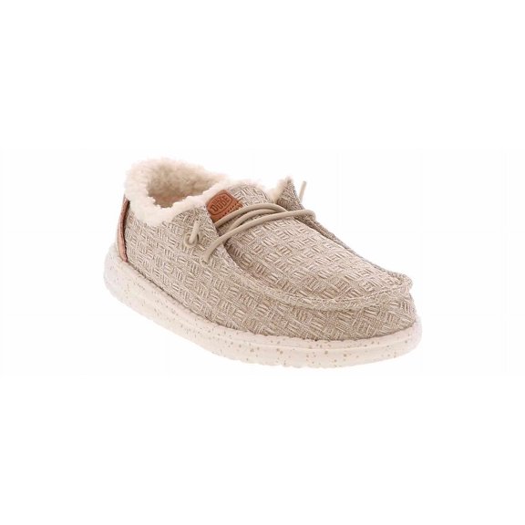 Heydude Wendy Warmth Lined Youth Kids' (11-6) Casual Shoe | 40883-106 Beige