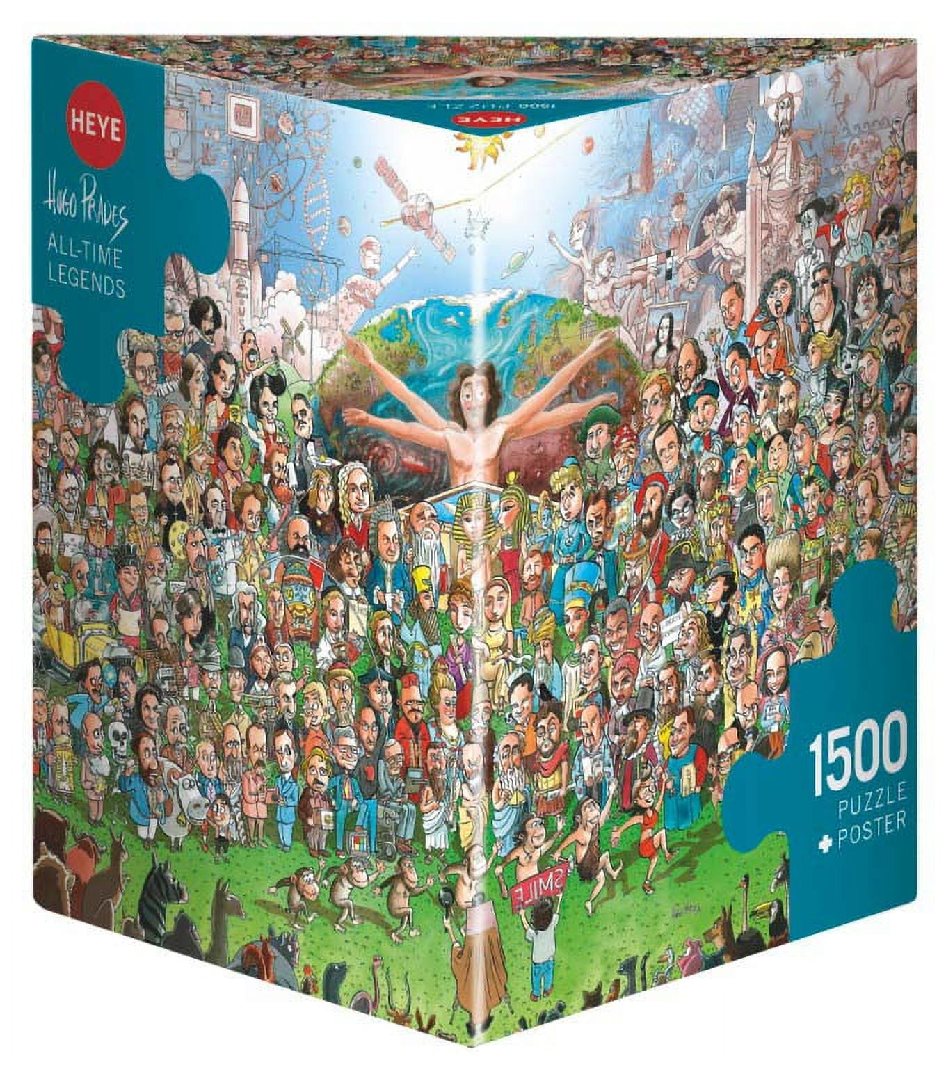 Heye Patisserie 1500 Piece Puzzle in a Triangular Box (29889 Heye Patisserie 1500 Piece Puzzle in a Triangular Box (29889