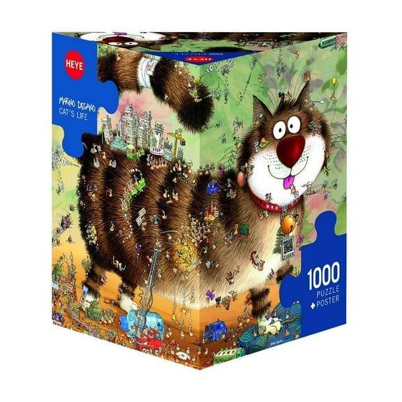 Heye : Puzzle 1000 pcs Cat's life