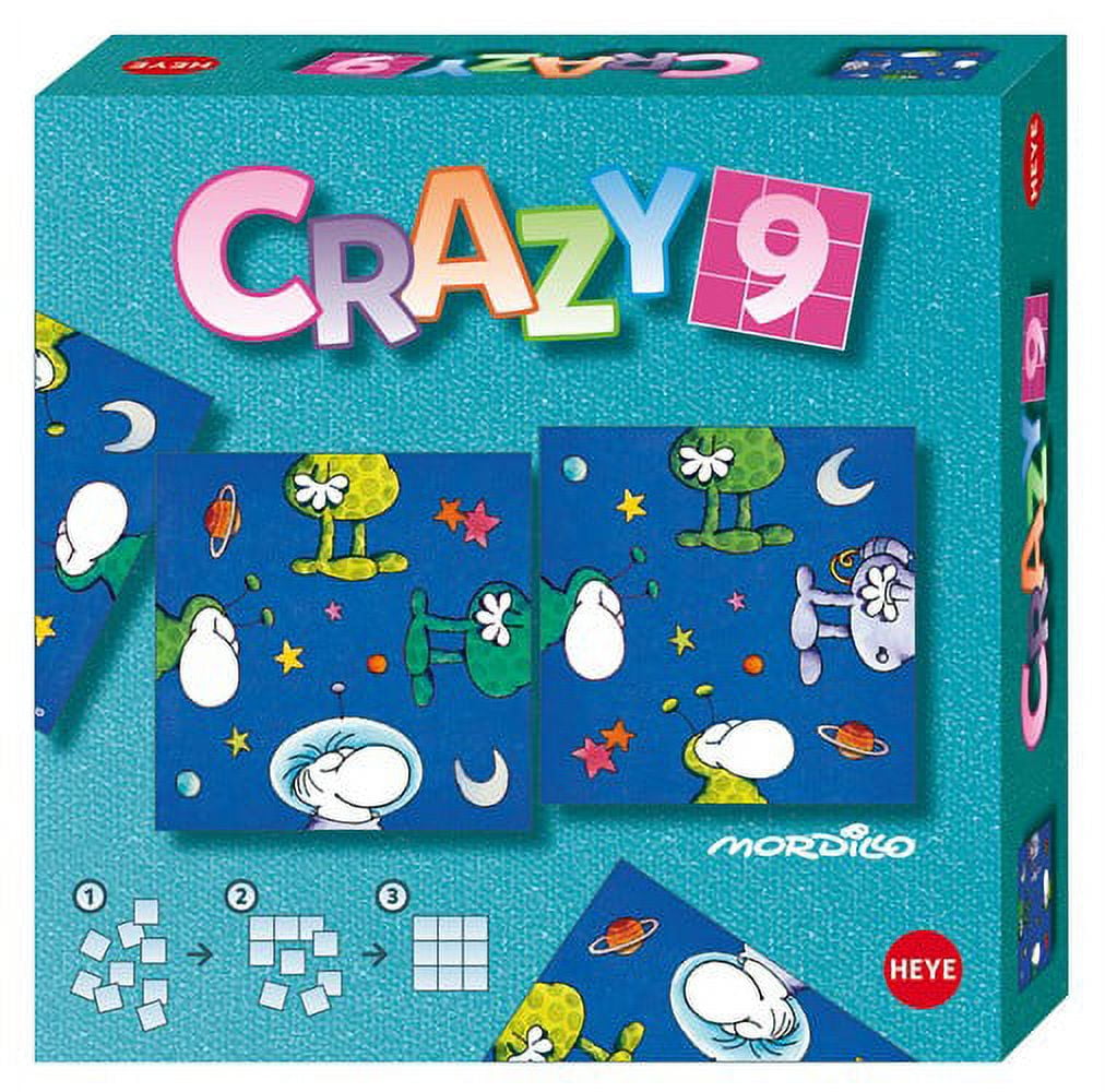 Heye Crazy9 Mordillo In Space 9 Piece By Artist Guillermo Mordillo