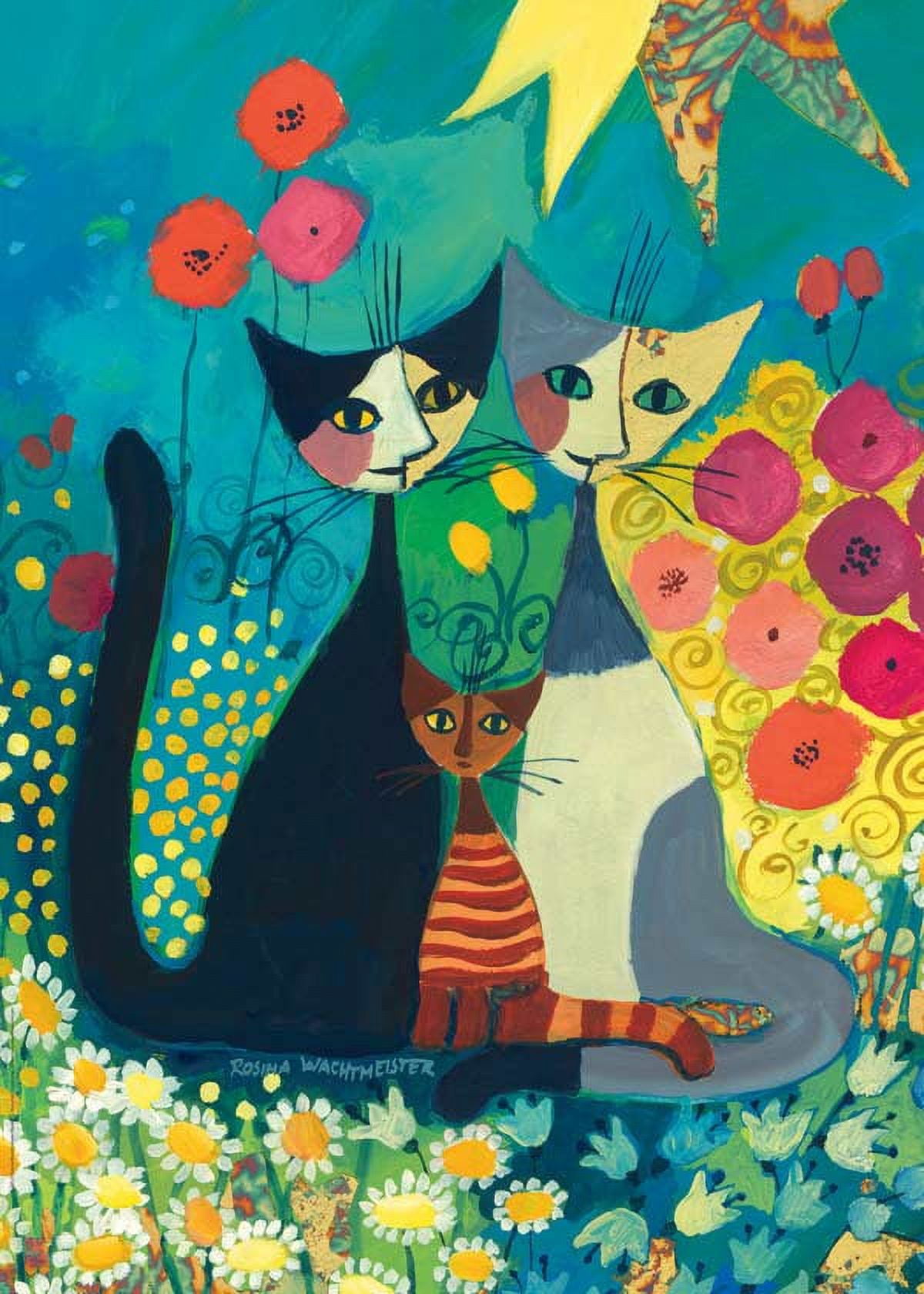 MY LIFE in the MAKING　ワダエミ Heye Flowerbed By Artist Rosina Wachtmeister 1000 Piece Animals