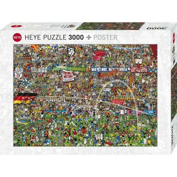 Heye Football History Puzzles (3000-Piece)