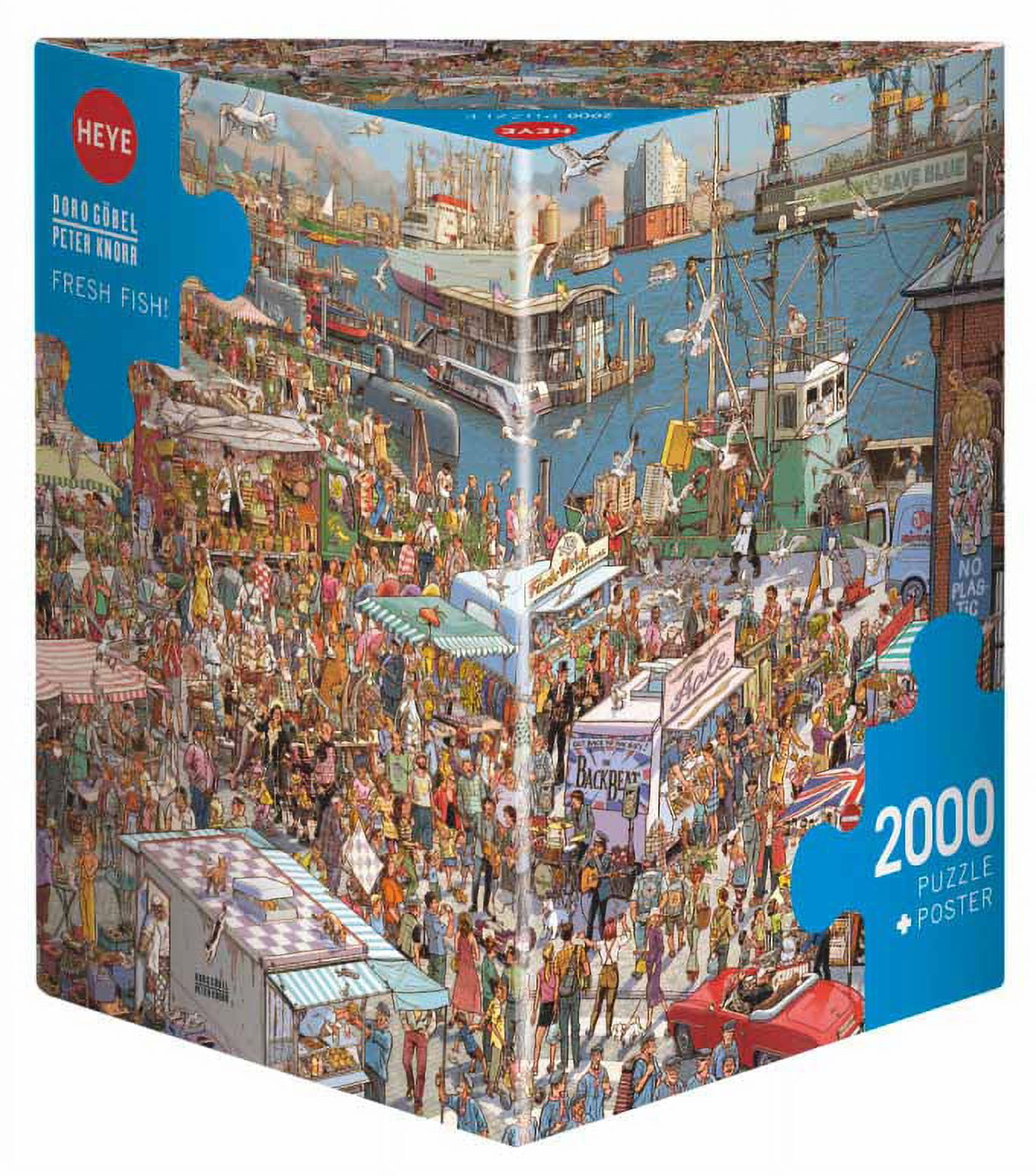 Heye Fresh Fish! 2000 Piece Puzzle - Walmart.com