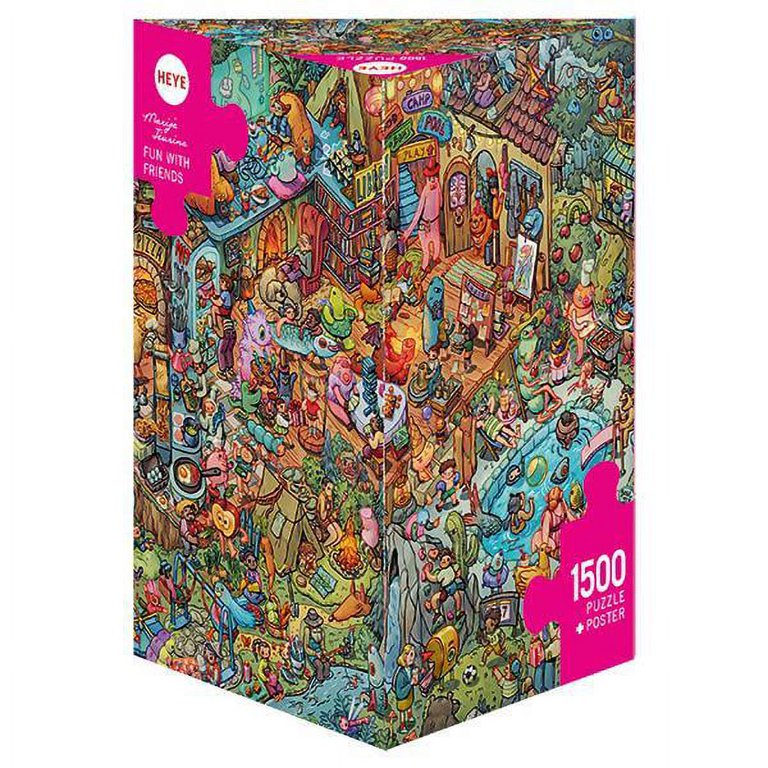 Heye Fun with Friends 1500 Piece Jigsaw Puzzle - Walmart.com
