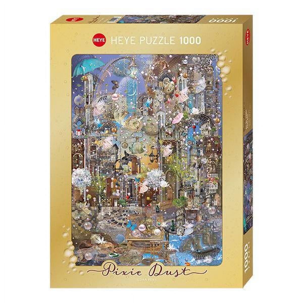 Heye Puzzle, 1000 Pieces, Pearl Rain Artwork, Magical Design by