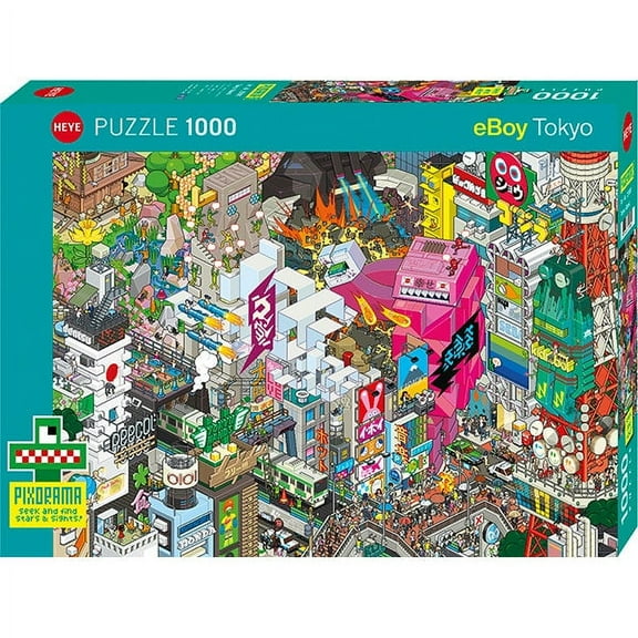 Heye : Puzzle 1000 pcs / Pixorama, Tokyo Quest