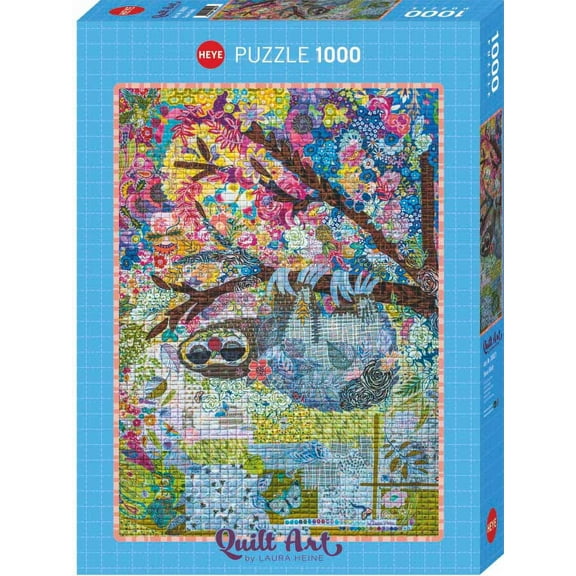 Heye Sewn Sloth 1000 Piece Quilt Art Puzzle