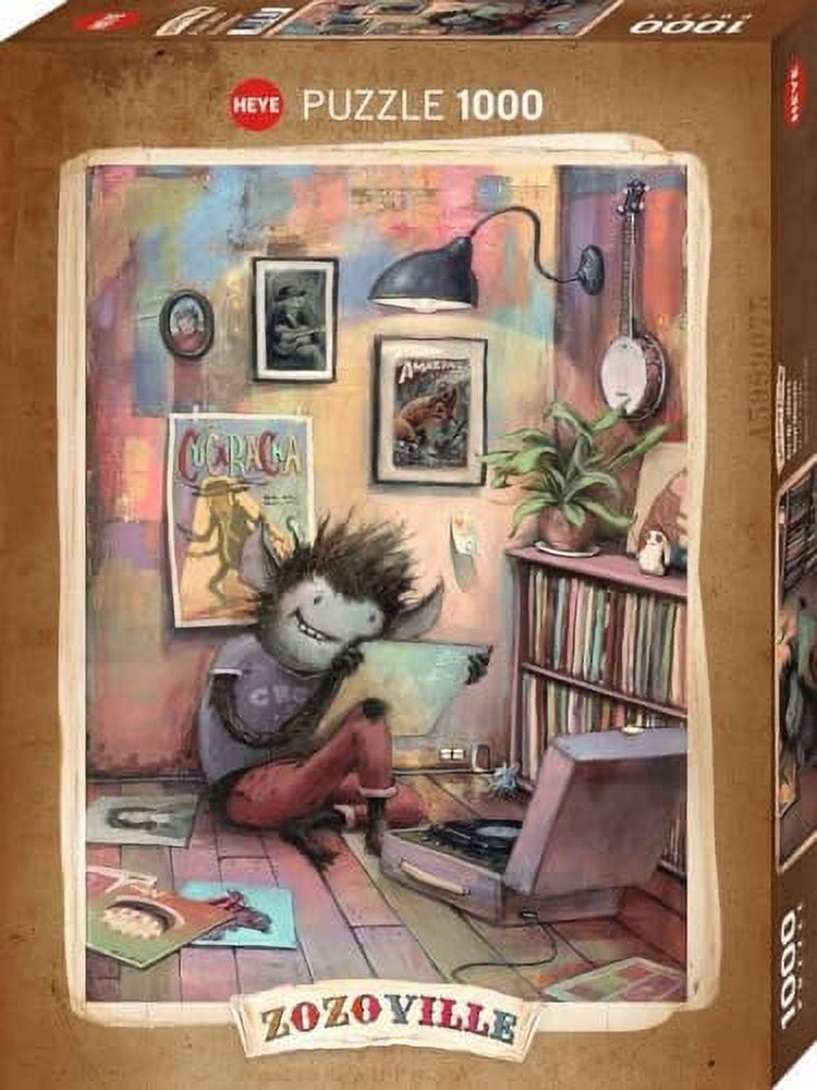 くちゃページ Amazon.com: Heye Puzzles - Zozoville, 1000pc - Monsta Hi